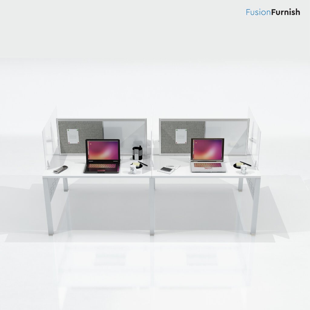 office desk privacy panel without drawers