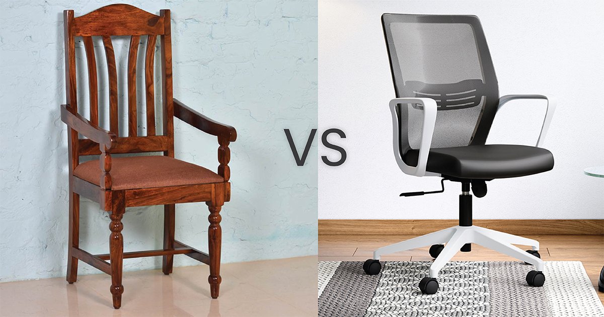 ergonomic office chair vs traditinal office chair